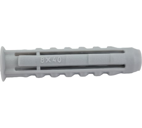 Дюбель Невский Крепеж 4-распорный 8 (8x40), нейлон, 8 шт., пакет НК 818441