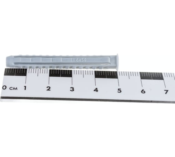 Дюбель Невский Крепеж 4-распорный 6L (6x50), нейлон, 8 шт., пакет НК 818439