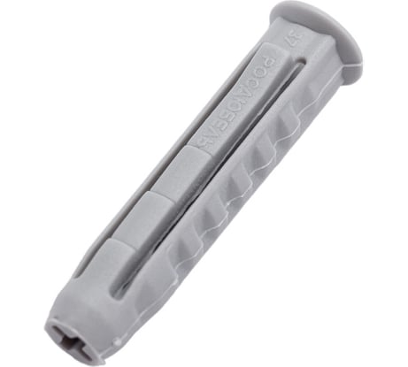 Дюбель Невский Крепеж 4-распорный 6 (6x30), нейлон, 15 шт., пакет НК 818440