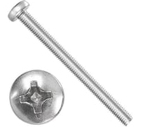 Винт 23 БОЛТА нержавеющий 4x50 мм РН DIN7985, 50 шт. вцн450ф50