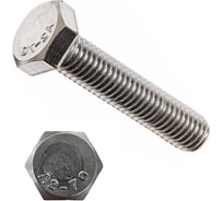 Болт 23 БОЛТА нержавеющий 16x30 А2 DIN933, 4 шт. АС1301603091G07