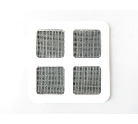 Заплатки для москитной сетки ПилотПро 10x10 см, 5 шт., серый 21484