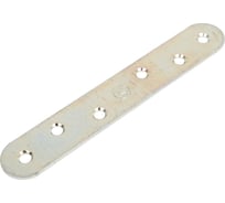 Пластина крепежн. СКОБЯНОЙ ПК-120 120*20*2 (4шт) цинк (упак.) 002611