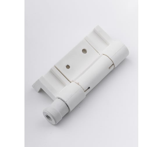 Петля для москитной сетки пластиковая Комфорт S52 с доводчиком белая ПМ00087 1