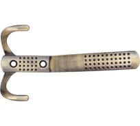 Крючок 3-х рож. СКОБЯНОЙ перф. брон.(упак) 002712