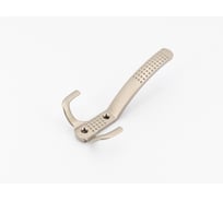 Крючок 3-х рож. СКОБЯНОЙ перф. мат.хром(упак) 007432