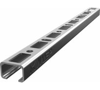 Профиль перфорированный С-образный CABLIDERTRAYS оцинкованный, перф. круг/прямоугольник большой CabLiderRapid ПЛ-С(кпб)-30х20-2,0-2000