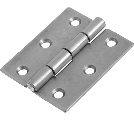 Карточная петля ТУНДРА ПК 50х40 мм, без покрытия, 1 шт. 5299343