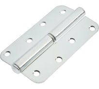 Накладная петля ТУНДРА ПН1-110 покрытие цинк, левая, 1 шт. 5294075