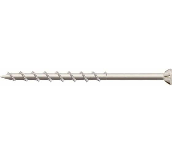 Шуруп по бетону TULSTOR Porous с потайной головкой, сталь со спецпокрытием, TX30, EuroTec, 10x140 мм 50 шт. 944823