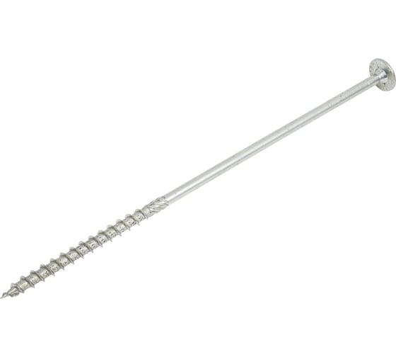 Шуруп конструкционный Tulstor PT AG с тарельчатой головкой, голубая оцинковка, TX50, 10x300 мм, 25 шт. 945761