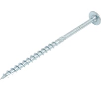 Шуруп конструкционный Tulstor PT AG с тарельчатой головкой, голубая оцинковка, TX50, 10x180 мм, 50 шт. 945755