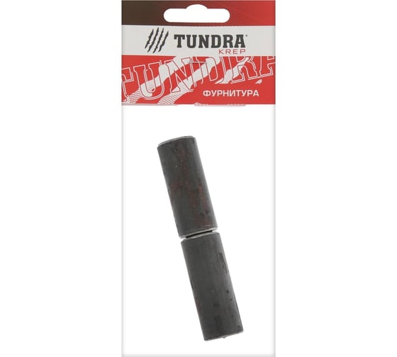 Гаражная петля TUNDRA с шаром, 20х100 мм, без покрытия, 1 шт. 5299263