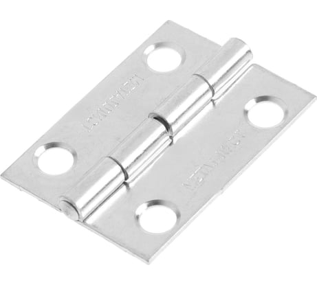 Карточная петля ТУНДРА 50х36 мм, цинк, 1 шт. 5299359