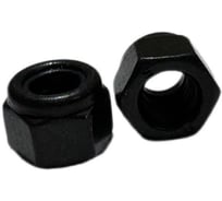 Гайка DIN982 (ISO 7040) М6 8.0 цинк-никель черный 480 часов 100 шт boltnn.ru 4687206429154