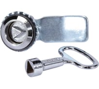 Замок щитовой Brante с треугольным ключом, изогнутый ригель упаковка 24 шт 658734