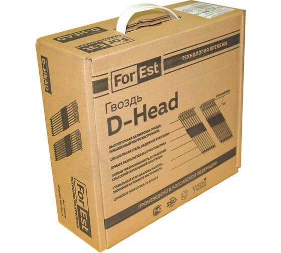 Гвоздь реечный ForEst D34 28/75 BK cnk 4000 шт. МБ000018875
