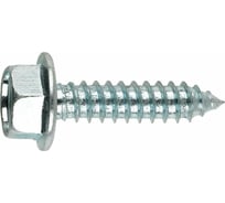 Саморез ЦКИ DIN 7976, 4.2х13 остроконечный, с фланцем, Ц, SW 7, уп. 1000 шт. 64915
