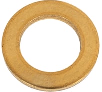 Шайба Море-Метизов уменьшенная DIN433 латунь (17,0)M16, 5 шт SHAY433LM165М