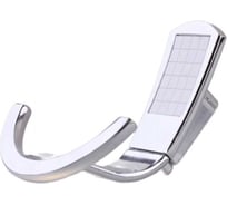 Крючок Стройбат ABT-02 (шт), белый/хром упаковка (25 шт) 915330