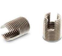 Вставка Море-Метизов АРТ9058 резьбовая самонарезающая А1 D5x0,8/M8x1,0 мм, 10 шт VS9058A1D508M81010М