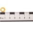 Гайка Море-Метизов DIN439 низкая шестигранная латунь B M6, 50 шт GAYKA439LBM650М 5