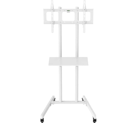 Стойка для телевизора Cactus CS-ST04 белый 37-70 макс.68кг напольный мобильный 1911798