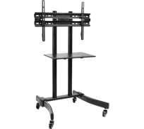 Стойка для телевизора Cactus CS-ST1030BK черный 37-70 макс.50кг напольный мобильный 1891552