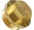 Пробка ОПМ DIN 910 G 1/4" MS 100 шт УТ000160056 1