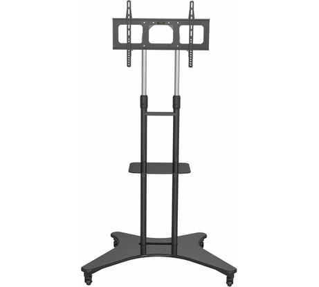Стойка для телевизора Cactus CS-ST31 черный 37-75 макс.81.6кг напольный мобильный 1911817