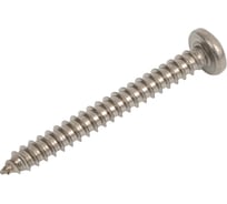 Саморез с полукруглой головкой крепежная техника DIN 7981 3,5x32, нерж. А2, 100 шт., пакет 800902 БК