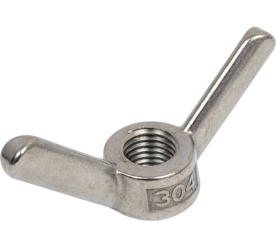 Гайка барашковая крепежная техника DIN 315 М20 нерж/А2 (4), пакет 800602 БК 1