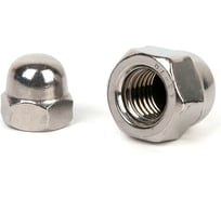 Гайка колпачковая крепежная техника DIN 1587 М18 нерж/А2 (4), пакет 800618 БК