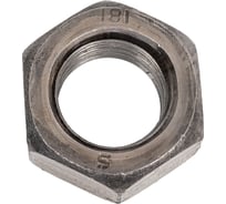 Гайка Крепежная техника с шестигранной головкой черная ГОСТ 5915-70 М24 (20 шт) 600120 БК