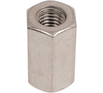 Гайка переходная крепежная техника DIN 6334 М10 нерж/А2 (4), пакет 800628 БК