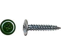 Саморез прессшайба крепежная техника зеленый лист 4,2\16 (RAL 6002) острая (1000) БК 1000024 БК