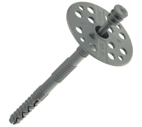 Дюбель гриб с пластиковым гвоздем для теплоизоляции Daxmer IZO 10x160 250 шт. 00000434867