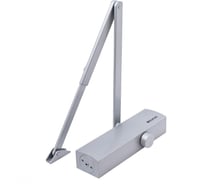 Доводчик дверной БУЛАТ PROFI ДД 812/5 С-S (25-120 кг) серебро 13926