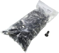 Болт Крепежная техника с шестигранной головкой черный ГОСТ 7798-70(5.8) 8x20 (170 шт) 600008 БК