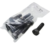 Болт Крепежная техника с шестигранной головкой черный ГОСТ 7798-70(5.8) 18x60 (9 шт) 600070 БК