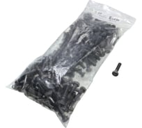 Болт Крепежная техника с шестигранной головкой черный ГОСТ 7798-70(5.8) 6x25 (200 шт) 600004 БК