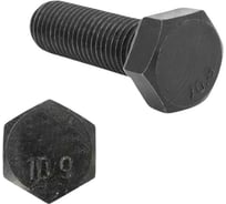 Болт высокопрочный 23 Болта чёрный 16x30 мм, к.п.10.9 DIN933 , 4 шт. б10916307798