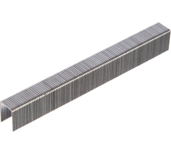 Скобы для мебельного степлера TOLSEN тип 53F, 10 мм, 11.3x1.2 мм, 1000 шт 43029