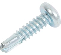 Саморез ZAMETAL 6,3x25 со сверлом и полусфер. головкой, DIN 7504N, оц., уп. 250 шт. ZA082112