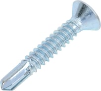 Саморез ZAMETAL 6,3x38 со сверлом и потайной головкой, DIN 7504Р, оц., уп. 250 шт. ZA082525