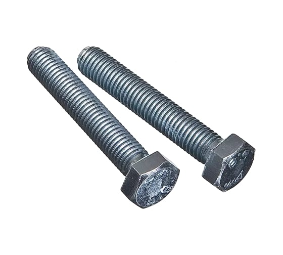 Болт Bohrer ПРОМ М10x20 с шестигранной головкой цинк DIN 933 пр. 5,8 25кг DIN933/М10х20-1 1