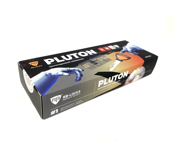Цилиндр серии Pluton Rav Bariach ключ-шток 71,5мм (40x31,5), никель 26500008587