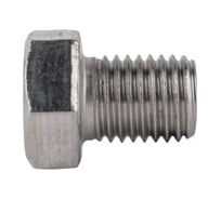 Болты КРЕП-КОМП с полной резьбой, нержавеющие, DIN933, А2, 12х20, 10 шт. бпн1220мф