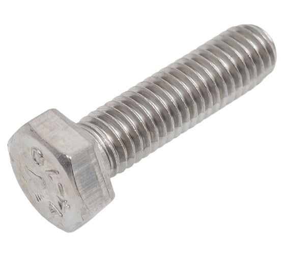 Болт ЦКИ DIN933 М8x30 с шестигранной головкой A4 SW 13 аналог ГОСТ 7798-70 5 шт 6913807