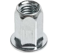 Заклепка-гайка ЦКИ М3x8.2 Плоская, Шестигранная СТ. Ц REX под пакет 0.8-1.5мм 10 шт 6197307